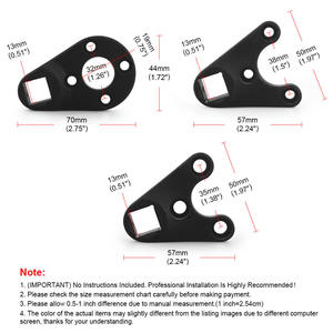Kit de Llaves para Pasadores de Inclinación de Carrocería para Yamaha Suzuki MT0004 MT0006 MT0009 - Product Image 2