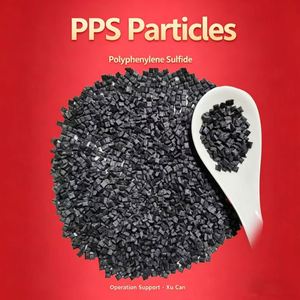 อนุภาคพลาสติก PPS ที่ปรับเปลี่ยนแล้ว ทนทานต่อการสึกหรอ วัสดุอุตสาหกรรมเคมี - Product Image 1