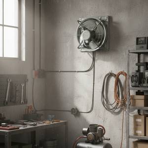 Ventilador de Pared con Rodamientos de Bolas ROBOTECH TIH-450T, Bajo Consumo, Alta Presión, Eléctrico, CA, Personalizable, Soporte OEM y ODM - Product Image 3