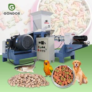 Extrusora de Alimentos para Mascotas Gondor, 500 kg/h, Totalmente Automática, de Alta Eficiencia, para Peces, Camarones, Golosinas Húmedas para Mascotas, Motor de Engranajes, Bomba, Perro, Conejo - Product Image 1