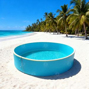 Piscine gonflable pliable pour jardin extérieur, durable, avec technologie Drop-Stitch, Piscina Inflable pour balcon - Product Image 6