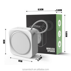 Nuevo en Existencia, Altavoz Inteligente Alexa con <span class=keywords><strong>Bluetooth</strong></span>, Versión Internacional, Wifi, Portátil, de Escritorio, Mini Subwoofer, Reproductor de Música - Product Image 2