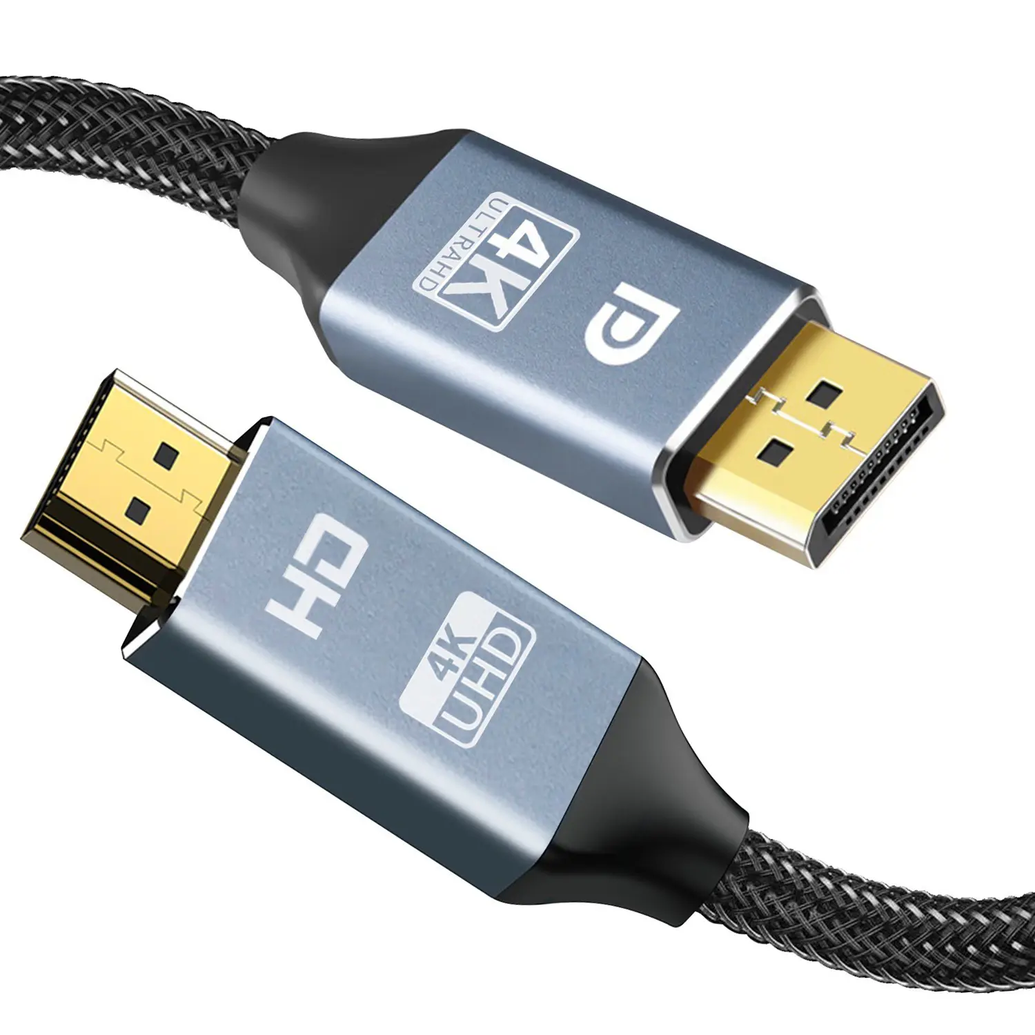4K z DP إلى HDMI HD كابل DisplayPort إلى Hdmi ذكر إلى ذكر كابل HDMI