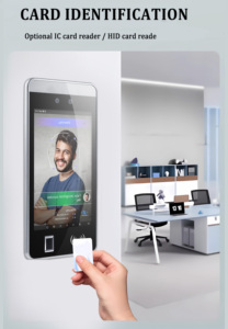 Hf Ra08 8Inch Thời Gian Tham Dự Palm Tĩnh Mạch Android Thiết Bị Đám Mây <span class=keywords><strong>Web</strong></span> Phần Mềm Mặt Vân Tay NFC Đầu Đọc Thẻ Kiểm Soát Truy Cập - Product Image 4