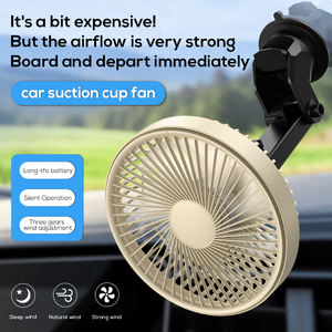 Ventilador de Coche Pluska G13 Multifuncional de 3 Velocidades y 3000mAh con Base de Succión Práctica - Product Image 2