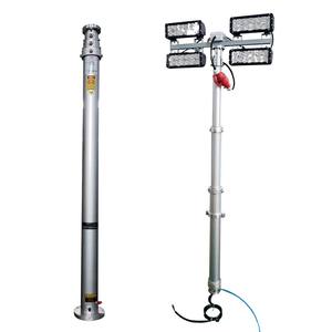 Mástil Neumático de Elevación Plateado de 2m 3m 4m 5m 6m para Iluminación Montada en Vehículos, Producción Personalizada en Masa - Product Image 1