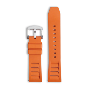 Correa de reloj de goma vulcanizada con patrón Richard de lujo 20mm 22mm <span class=keywords><strong>24MM</strong></span> FKM correas de reloj de goma fluorada reemplazos de correa de reloj deportivo - Product Image 6
