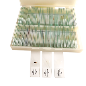 Lames de microscope de pathologie FRT2002 professionnelles, 100 pièces, fournitures éducatives, diapositives de <span class=keywords><strong>biologie</strong></span> de haute qualité - Product Image 2