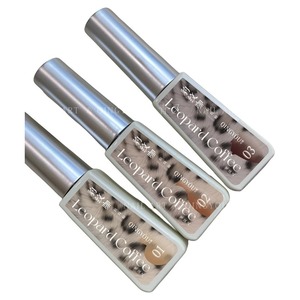 Esmalte de Uñas en Gel Elástico con Estampado de Leopardo Francés, Estilo Maillard Blanco, Otoño Invierno, para Manicura DIY, Arte de Salón, Dibujo al Óleo - Product Image 1