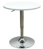 Table de cuisine nordique scandinave moderne 70 x 70 x 72 cm, table ronde en bois pour la maison ou l'hôtel