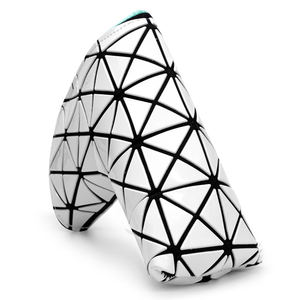 Golf <b>Headcover</b> Manufacturer Custom Golf Club Head Covers Regular/Large Diamond Lattice Pu Leather <b>Putter</b> <b>Headcover</b> Blade - Product Image 1