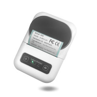 Imprimante thermique de poche portable personnalisée de 58 mm, imprimante thermique de poche Bluetooth sans fil, mini imprimante thermique d'étiquettes, imprimante thermique USB