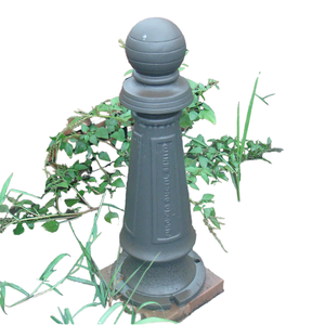 Dekoratif amaçlı kaliteli döküm hizmetleri için yüksek kaliteli özel sünek demir sokak direkleri - Product Image 1