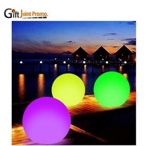 Schlussverkauf bunte wasserdichte riesige aufblasbare glühende Strandkugeln aufblasbare pvc-led-kugel - Product Image 6