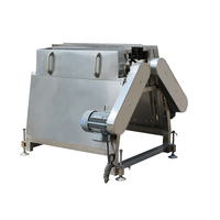 Machine de découpe de têtes de poulet, équipement d'abattoir