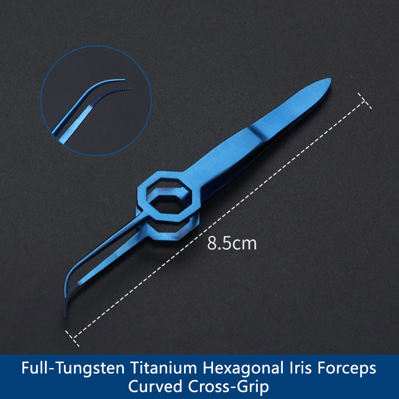 Titanio, hexagonal, curvado