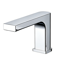 Robinet de baignoire HONGDEC de luxe en laiton chromé, 5 trous, mitigeur de baignoire à poser sur le rebord, ensemble de robinetterie de salle de bain