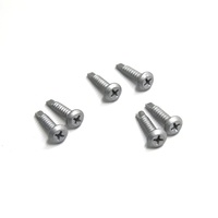 Vis autoperceuses à tête cylindrique en zinc brillant de haute qualité, à pointe de perçage Phillips, pour charpentes en acier léger et quincaillerie de meubles