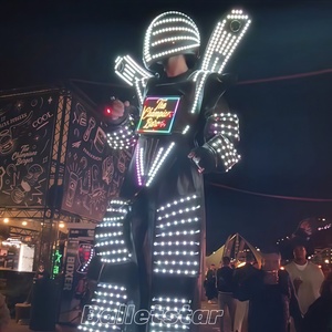 ไฟ LED DMX ไร้สาย ชุดแสดงบนเสา DMX LED ชุดตัวตลก ชุดดีเจสำหรับคลับ - Product Image 4