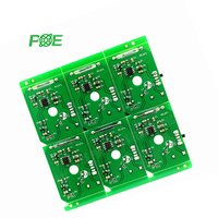 Carte de circuit imprimé multicouche FR4 pour commande de machine à laver, assemblage électronique PCBA avec épaisseur de cuivre de 1 oz, vente chaude