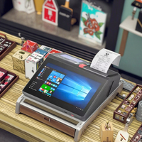 11.6 pouces tablette de bureau écran tactile caisse enregistreuse Android POS Terminal systèmes de point de vente tout en un système de point de vente
