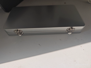 קופסת פח מלבנית עם אבזם מנירוסטה בדרגת מזון - קופסת פח קטנה לאחסון כלים וברגים - Product Image 5