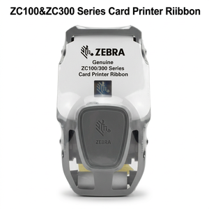 Ruban Original 800300-350 800300-250CN 800300-252CN pour Imprimantes <span class=keywords><strong>Zebra</strong></span> ZC100/ZC300/<span class=keywords><strong>ZC350</strong></span>, Matériau PET USA, Largeur 24mm, 40x300 Numérique - Product Image 3