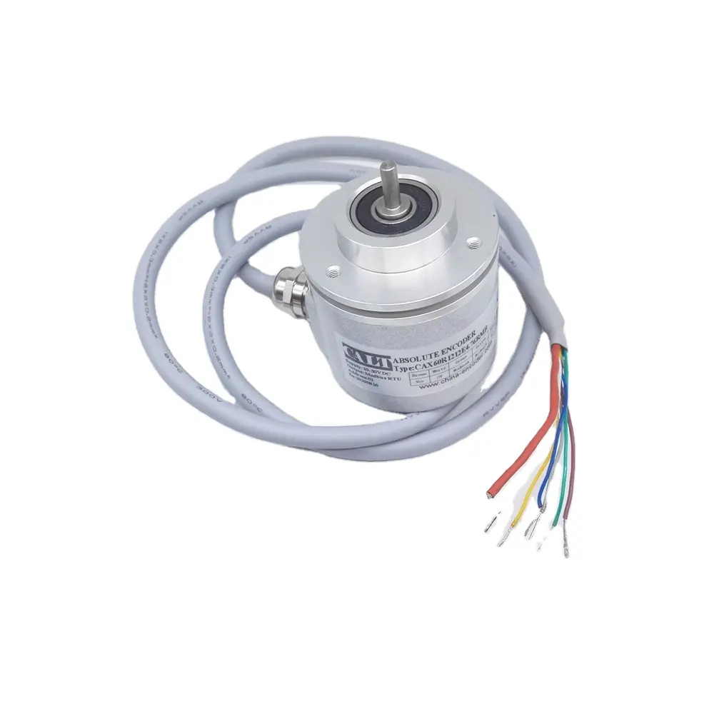 Calt Multiturn Absolute Encoder 12bit 4096 Draait Sensor Modbus Rtu Uitgang Absolute Magnetische Roterende Encoder 12 Bit Encoder