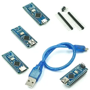 Controlador Rojo Compatible con el Bootloader para Arduino Nano Mini Tipo-C Micro USB, Controlador USB CH340 de 16Mhz ATMEGA328PB - Product Image 1