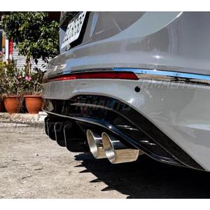 Difusor de Parachoques Trasero para Auto, Spoiler Negro Brillante, Pieza de Modificación para Volkswagen Tiguan R 2022-2024, Accesorios para Auto - Product Image 4