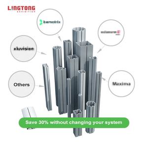 Stand de Exhibición Estándar Ligero de <span class=keywords><strong>6m</strong></span>*<span class=keywords><strong>6m</strong></span> para Importación y Exposiciones, Stand de Publicidad de Aluminio de Tamaño OEM para Ferias Comerciales - Product Image 6