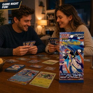 Cartes à collectionner Pokémon japonaises personnalisables, <span class=keywords><strong>prix</strong></span> de gros, commande en gros, nouvelle boîte scellée, PTCG série M4, Ninja Spinner Mega - Product Image 3