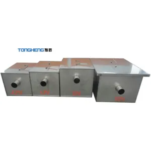 Commercial Kitchen Stainless Steel Grease Trap For Restaurant Device