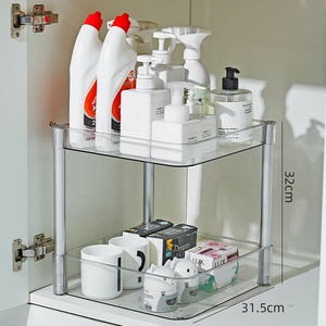 ホット販売スクエアプラスチックキッチン野菜と果物の収納ラック回転可能な<span class=keywords><strong>2</strong></span>/<span class=keywords><strong>3</strong></span>/4/5/6層トロリー - Product Image 4