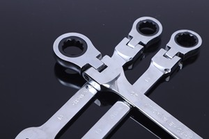 72-Teeth Chrome Vanadium Steel 8PCS 180 Swivel Ratchet Wrench <b>Set</b> 6-24mm Auto/Car/Marine Repair Heavy Duty <b>Mechanics</b> Kit Soft 8p - Product Image 5