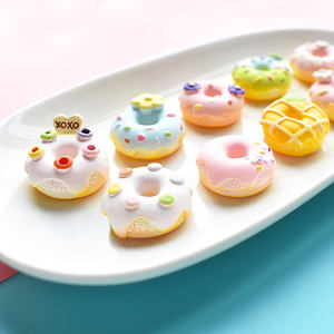 Oferta Especial: Lindos Donuts Mate de Resina, Decoración Artesanal Ecológica, Mini Artesanías de Resina para Regalos - Product Image 5