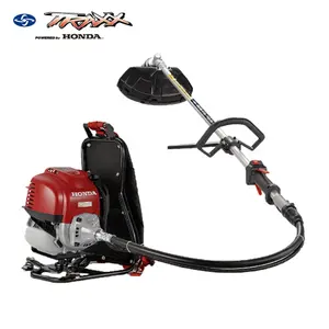 TB35-RZ cortador de escova 4 tempos mochila, cortador de escova a gasolina alimentado por honda gx35