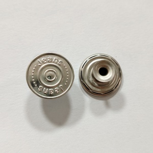 Biểu Tượng Tùy Chỉnh 17Mm Phong Cách Mới Thép Không Gỉ Jean Nút Đơn Giản Antique Brass May Denim Đinh Tán Có Thể Giặt Mạ Kỹ Thuật - Product Image 1