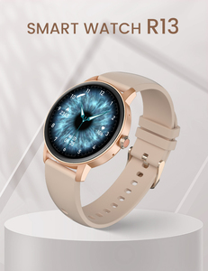 Ultra IPS Akıllı Kadın Moda Saatleri BT Arama 1.31 inç Plastik Silika Jel Kordon R13E Uyumlu <span class=keywords><strong>Android</strong></span> IOS IP68 Su Geçirmez - Product Image 5