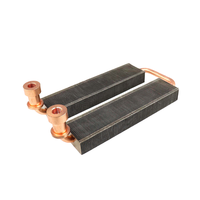 Usine en forme de U Zipper Fin Heat Pipe 30CFM cuivre liquide refroidissement dissipateur de chaleur avec ventilateurs à haute efficacité pour application CPU