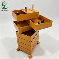 Jincheng nordique multifonctionnel salon canapé Table d'appoint Salon de coiffure chariot de rangement détachable beauté Spa armoire moderne