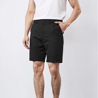 Shorts d'été en coton respirant pour homme, style business
