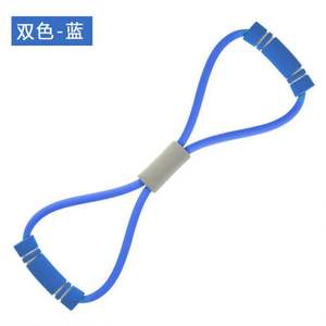 Machine à corde de tension à huit anneaux, fitness pour les épaules, beauté du dos, bande élastique de tension, bras fins, matière en coton - Product Image 6