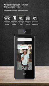 Sistema de Control de <span class=keywords><strong>Acceso</strong></span> con Reconocimiento Facial Biométrico, Terminal de Asistencia Inalámbrico <span class=keywords><strong>Remoto</strong></span>, Inteligencia Artificial, Cámara Dual - Product Image 2