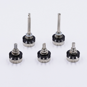 Personnalisation RV24YN Régulation de vitesse gradation 24MM potentiomètre à <span class=keywords><strong>film</strong></span> de carbone avec résistance de tension - Product Image 1
