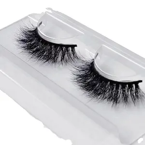 निजी लेबल कस्टम 25mm Eyelashes पैकेजिंग, 100% असली मिंक फर चलाओ पैकेज एक्रिलिक बरौनी बॉक्स कस्टम लोगो बरौनी पैकेजिंग