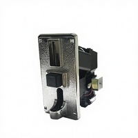 HS 632 Accepteur de pièces de monnaie programmable en plastique pour distributeur automatique, personnalisable, avec CPU, multi-pièces, prix de gros fabricant