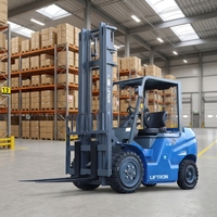 Chariot élévateur électrique contrepoids Liftron CPD20 2000 kg à moteur à aimant permanent pour la manutention de charges en atelier de pièces hydrauliques