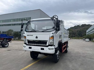 Camion benne léger d'occasion Sinotruk HOWO 4x2, 6 roues, 5-10 tonnes, pour travaux de construction, en stock, haute qualité - Product Image 3
