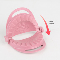 Presse à pâte manuelle miniature personnalisée avec logo, en plastique, pour former des pâtisseries, des empanadas, des raviolis, moule pour la maison